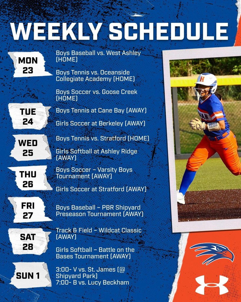 HHS Varsity Athletics This Week – Feb 23–28