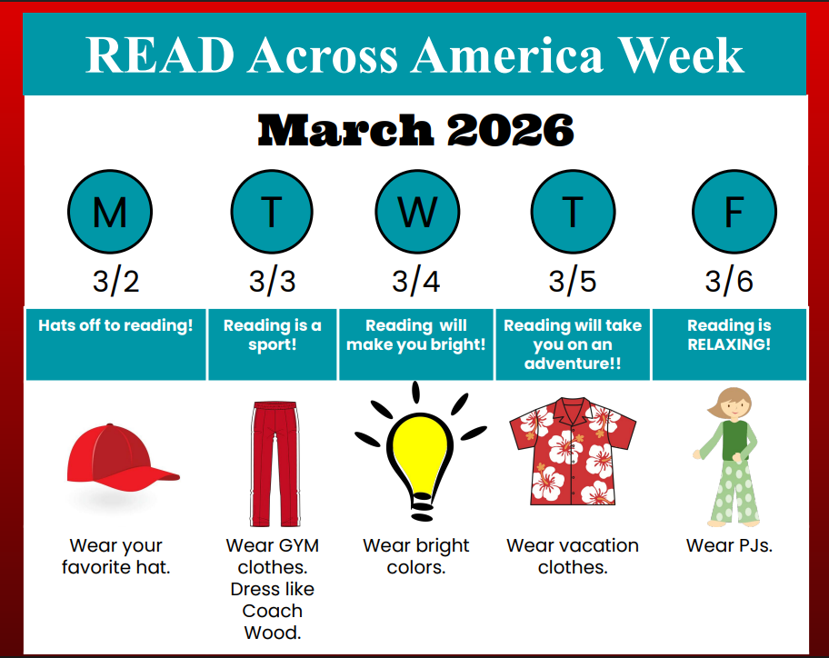 Read Across American Week dress-up