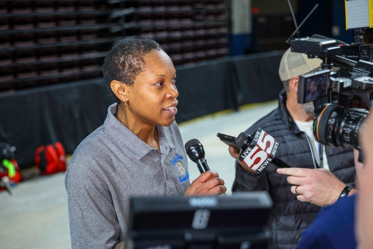 Coach Peace Press conference