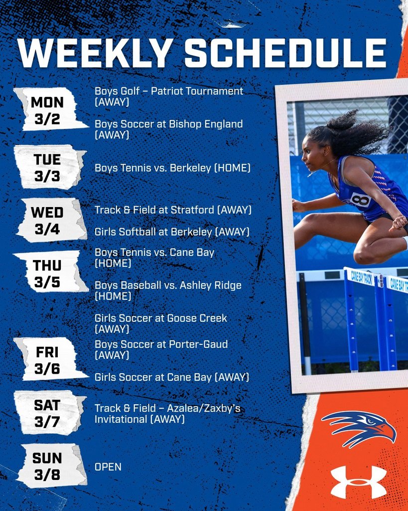 HHS Varsity Athletics This Week | Mar 2–7
