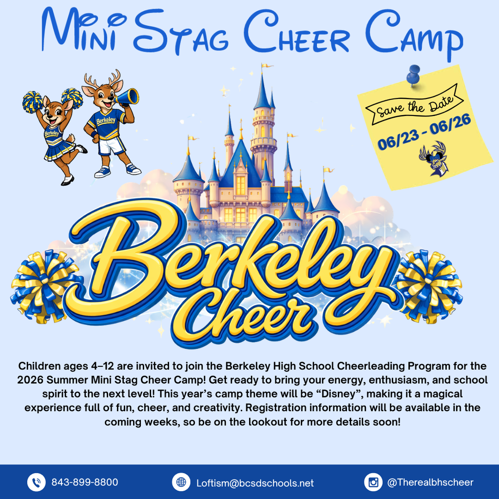 Mini Stag Cheer Camp 2026 SAVE THE DATE
