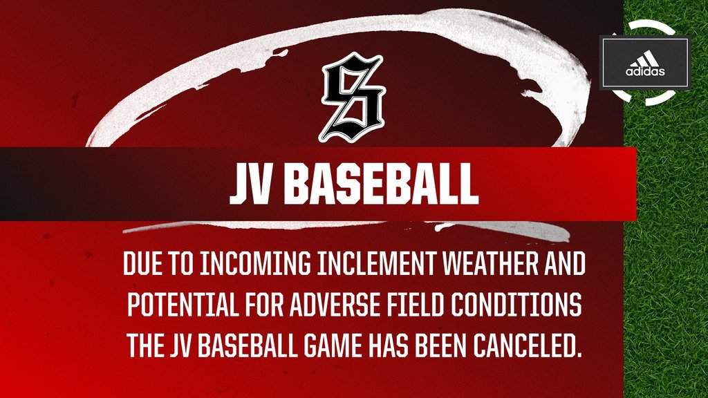 JV baseball cancelled