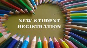 New student registration starts April 1st