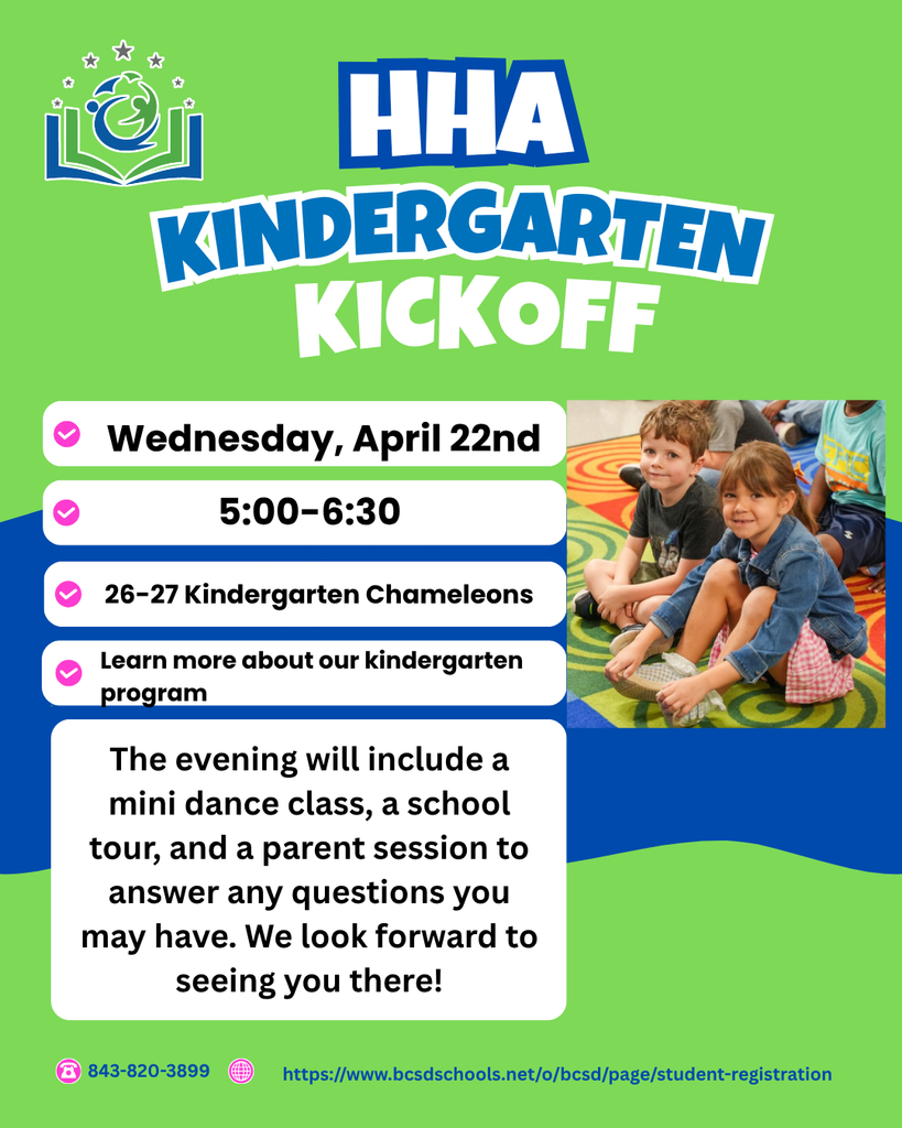 Kick off to Kindergarten flyer