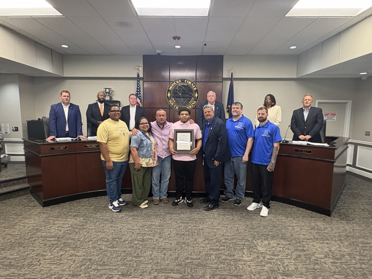 Landon Jackson with The Mayor