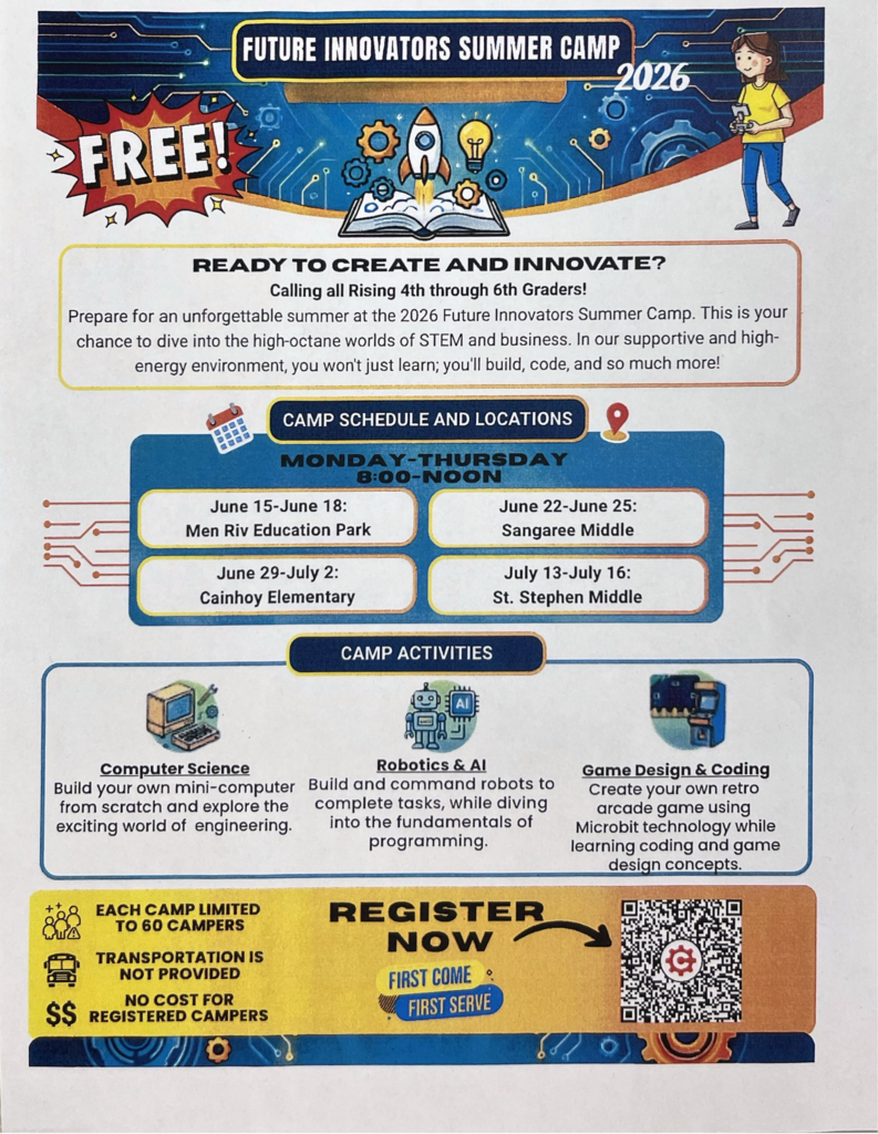 Free summer camp at CHE. Sign up now!!