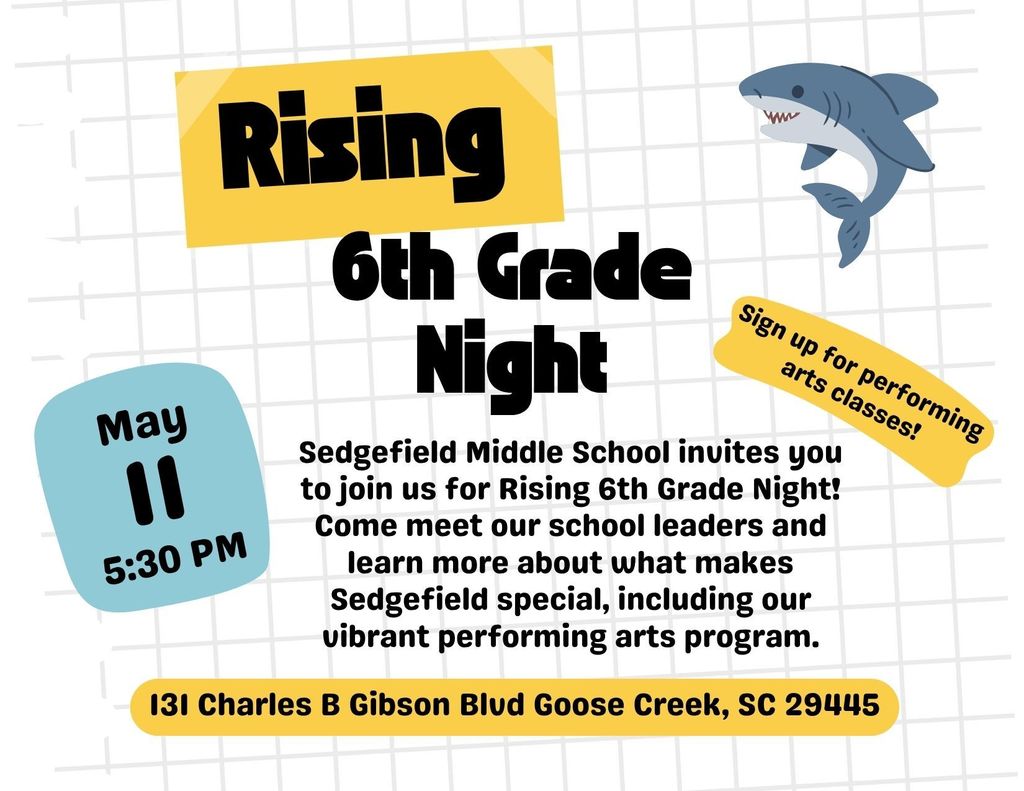 Rising 6th grader information