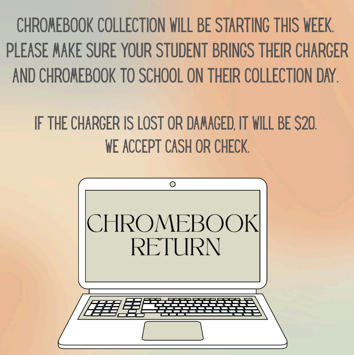 chromebook return flyer