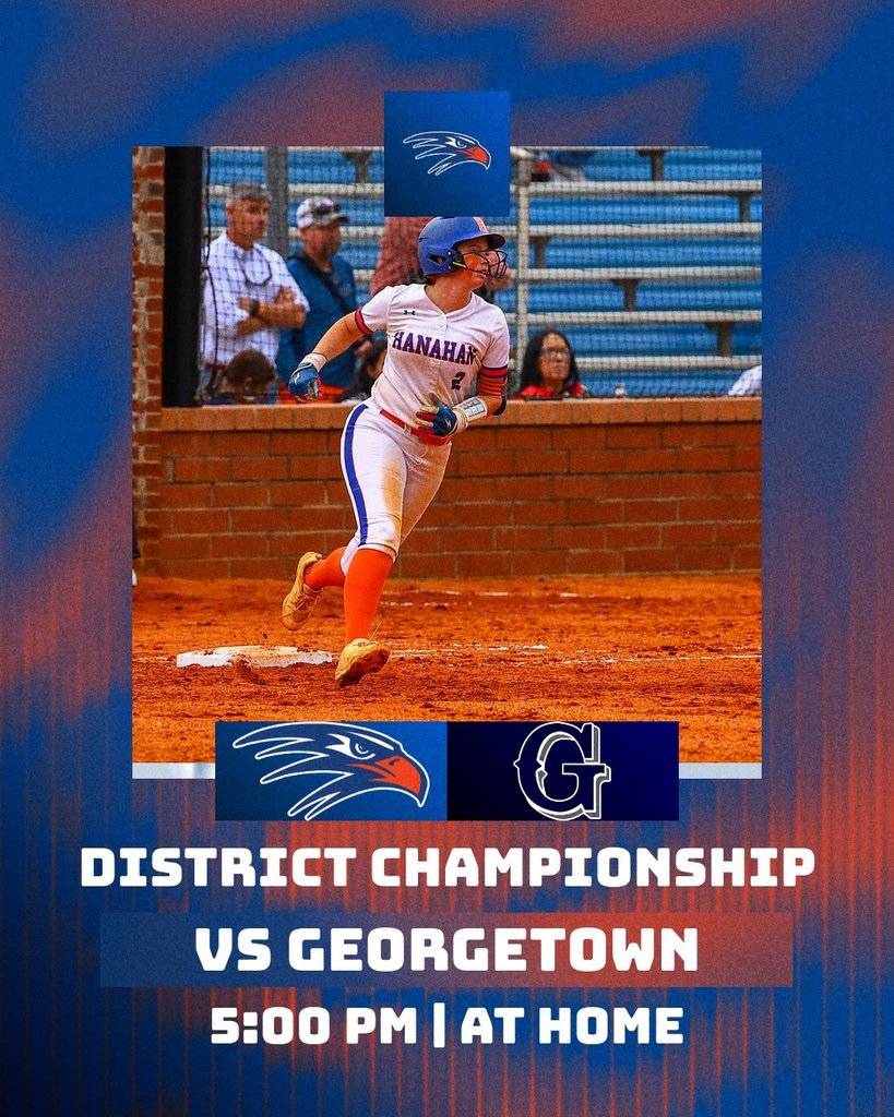 TONIGHT at 5PM SOFTBALL DISTRICT CHAMPIONSHIP