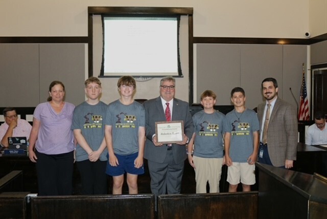 Mayor and warriors