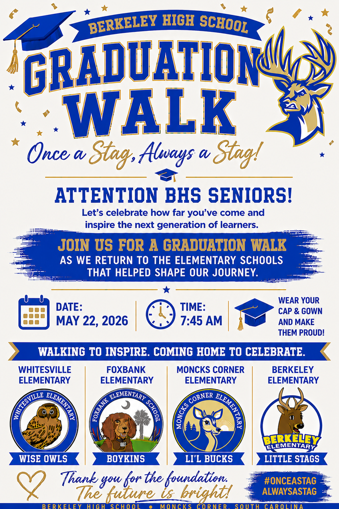 BHS Grad Walk Flyer