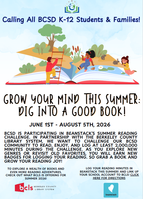 Summer reading information