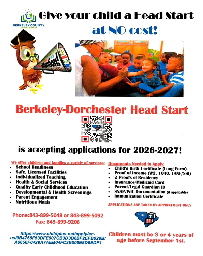 Headstart registration
