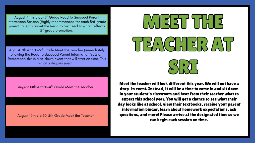 Meet the Teacher