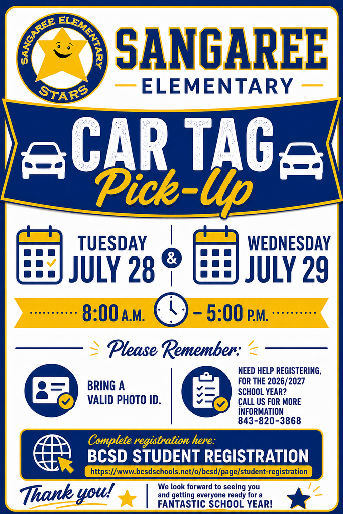 Updated Car Tag Pick-up Flyer