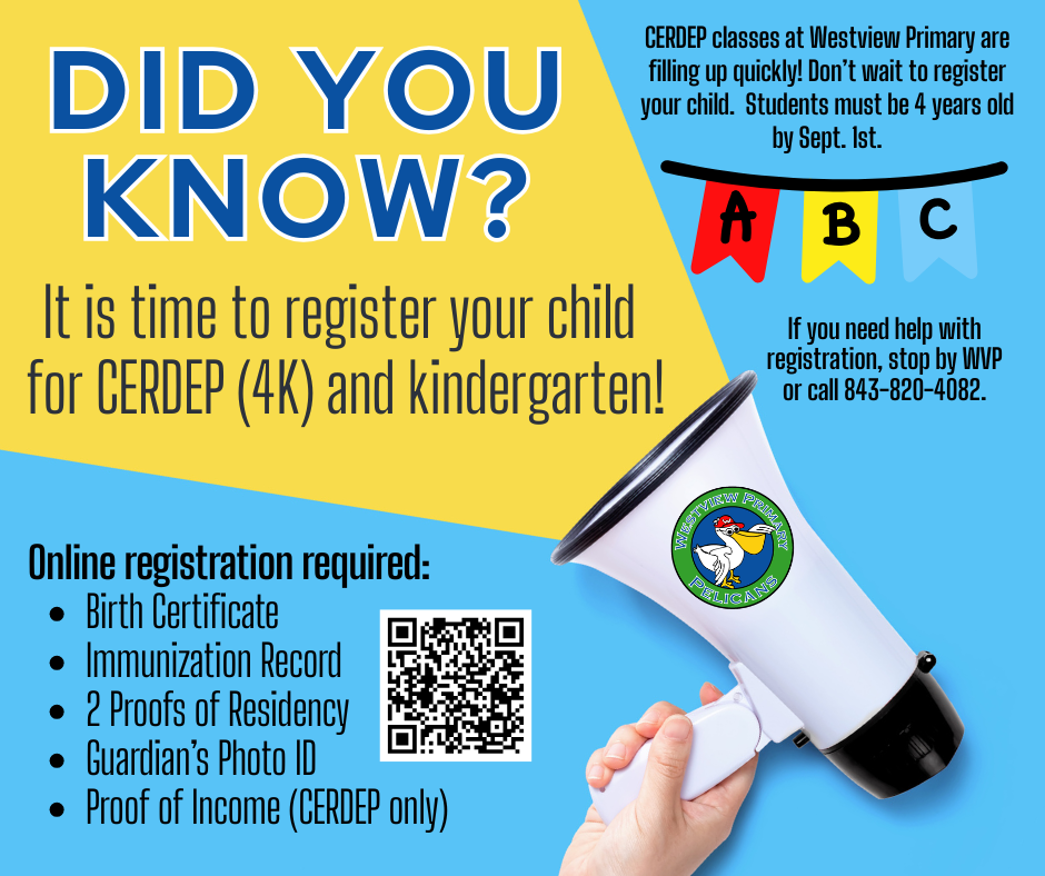 CERDEP & Kinder Regstration Flyer