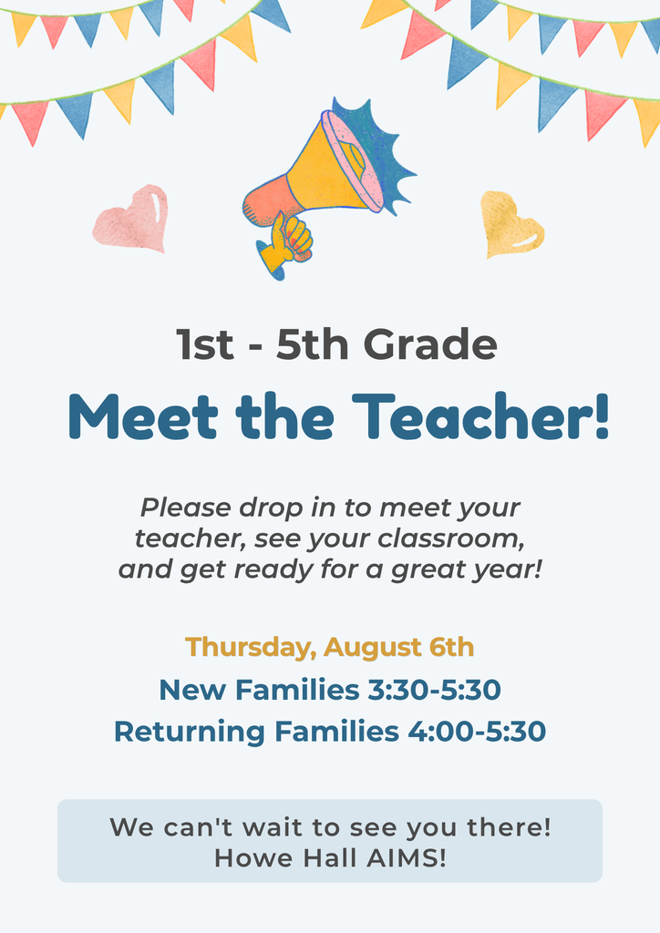 Meet the teacher Flyer