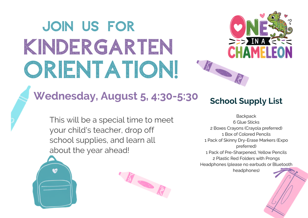 K Orientation Flyer
