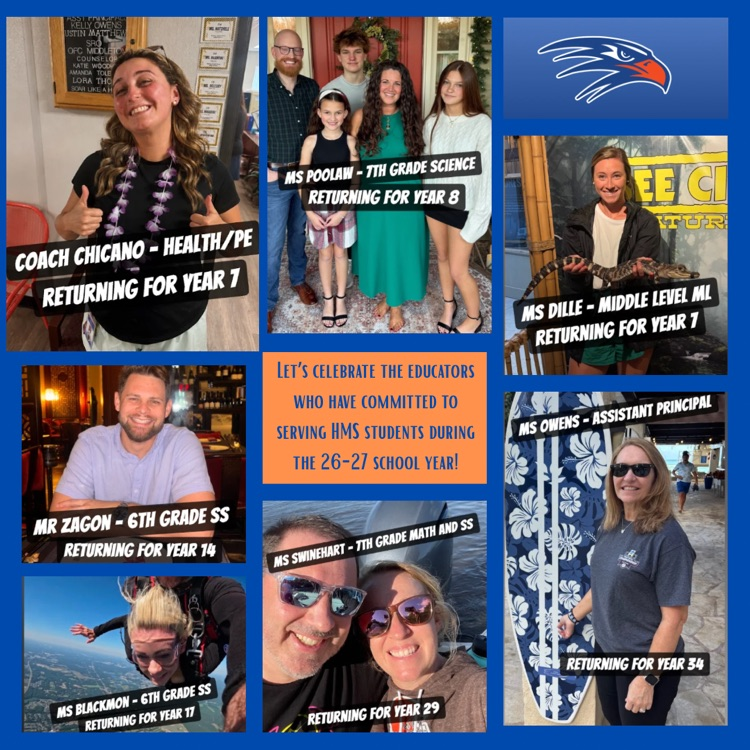 returning staff members