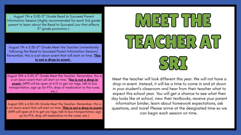 Meet the Teacher