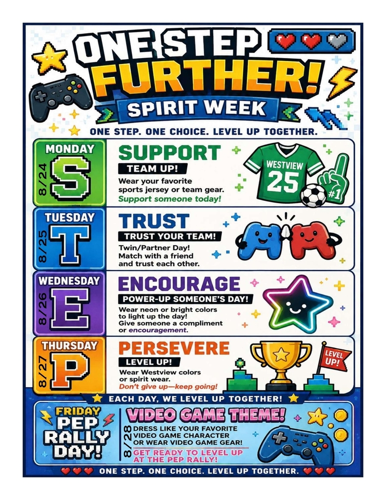 spirit week themes