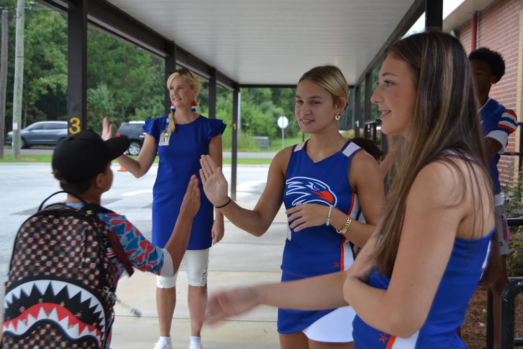 high five