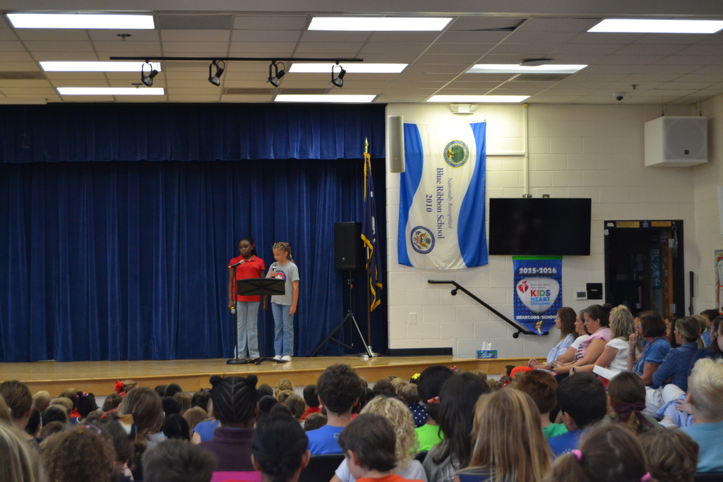 two students speaking