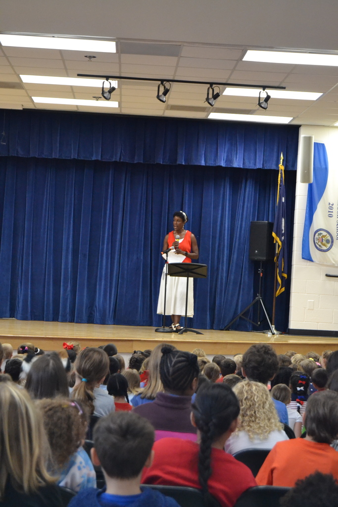 Mrs. Harris sharing, where she was on 9/11/2001