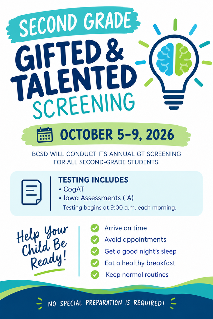 gifted and talented screenings