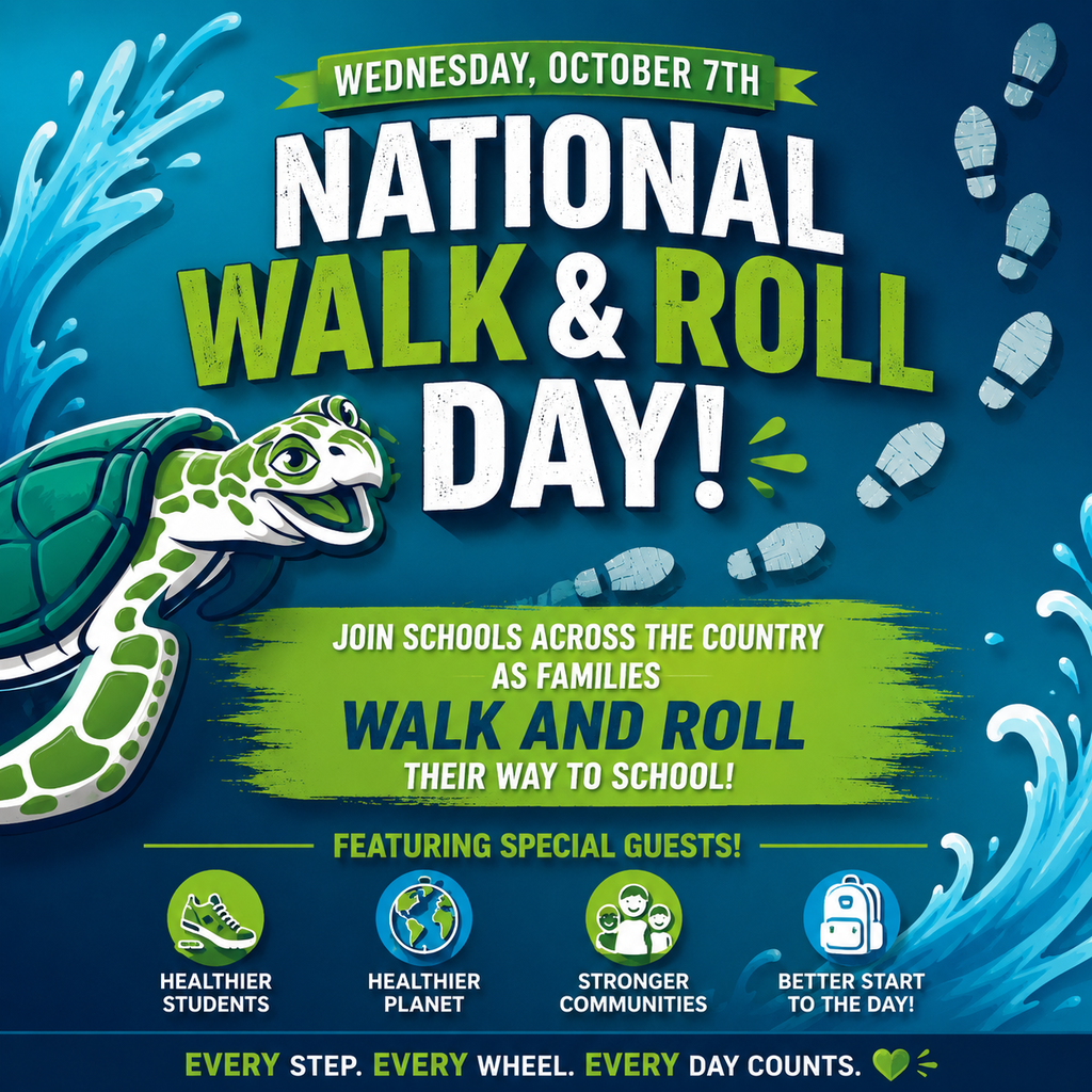 Walk and Roll to School Day!