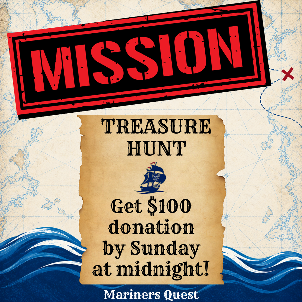 Weekend Fundraise Mission to get $100 in donations by Sunday at midnight