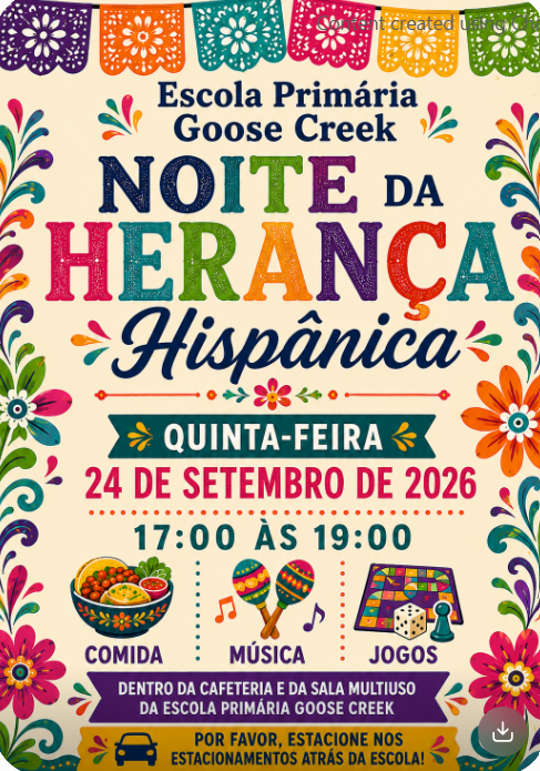 Hispanic Heritage Night Thursday, September 24th from 5-7pm. Food, music, games
