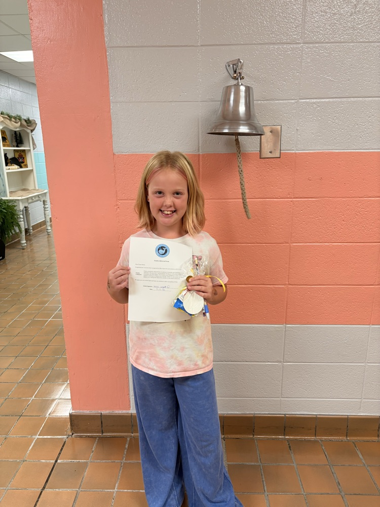 Picture of Student earning a Positive Referral