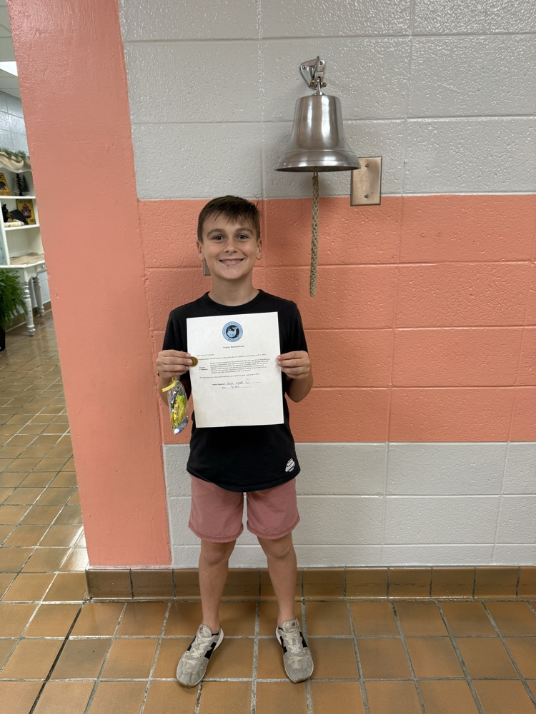 Picture of Student earning a Positive Referral