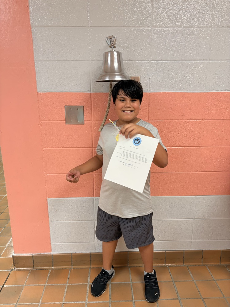 Picture of Student earning a Positive Referral