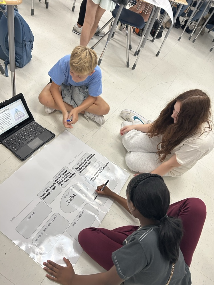working together