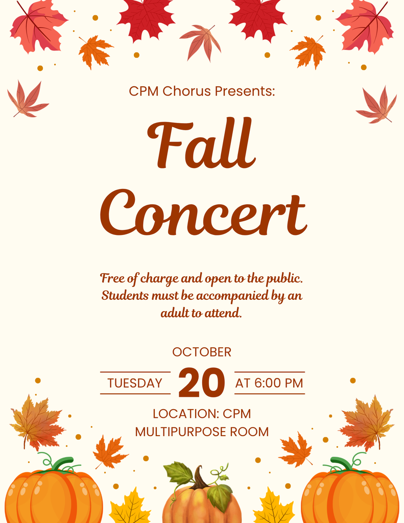 Chorus Fall Concert