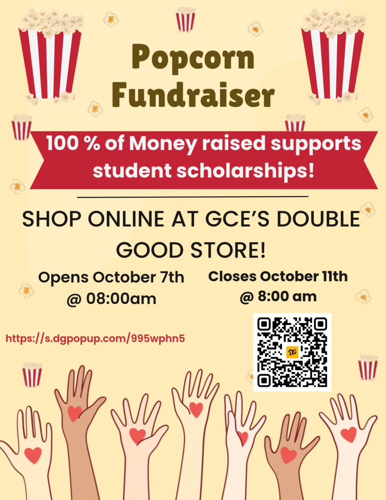 Popcorn fundraiser