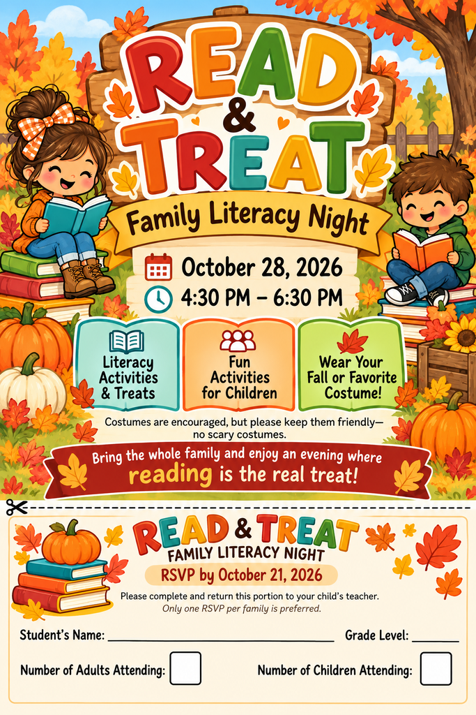Read or Treat Night Flyer