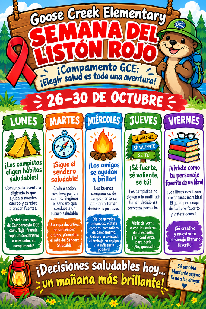 Red Ribbon Week Spanish