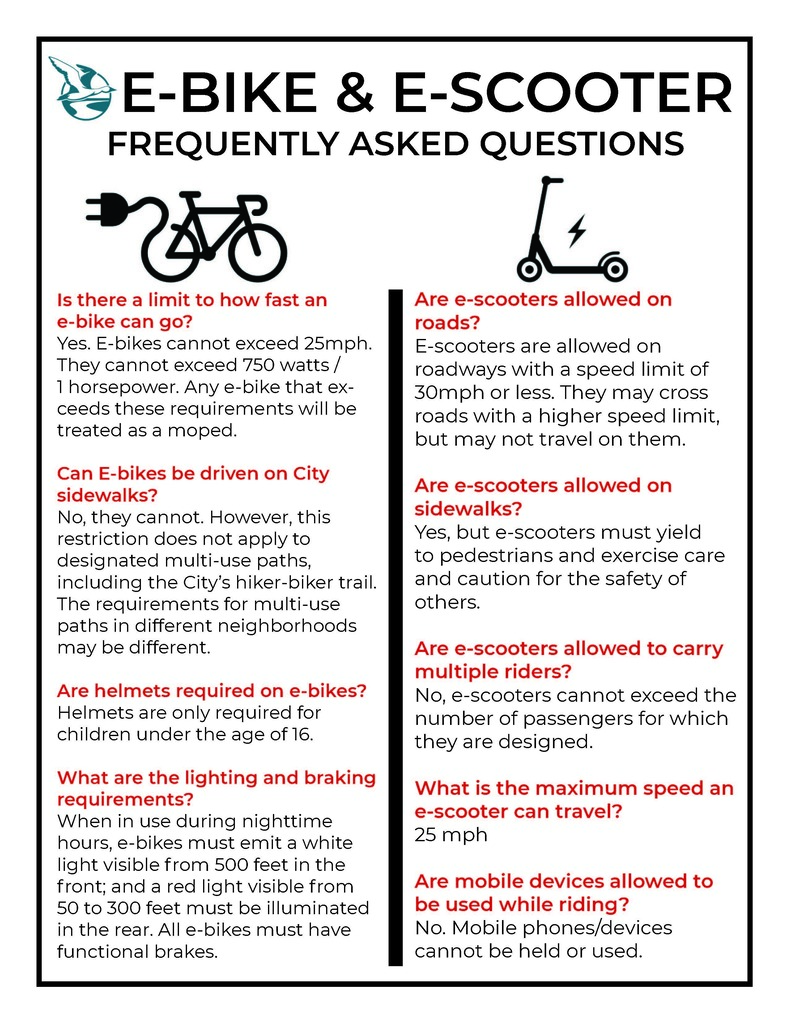 ebike FAQ