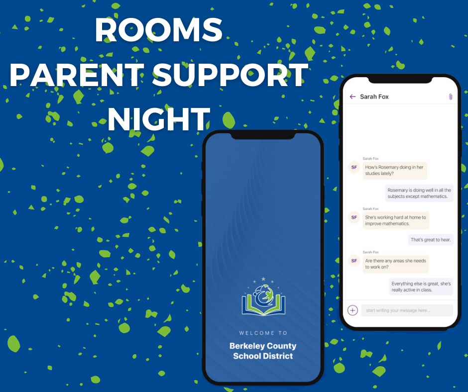 Rooms Parent Support Night graphic