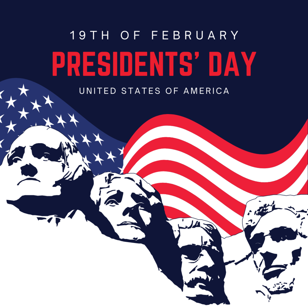presidents' day graphic