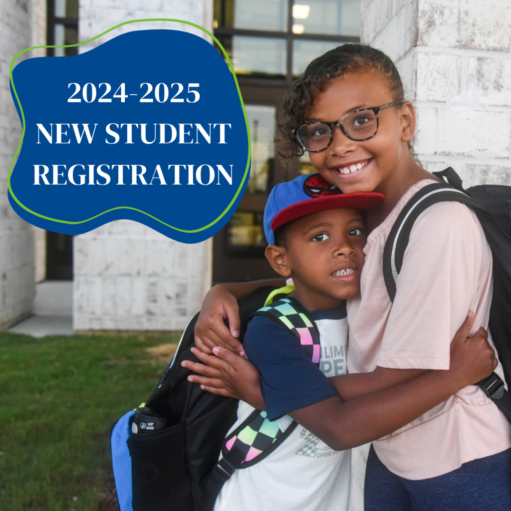 2024-2025 new student registration graphic