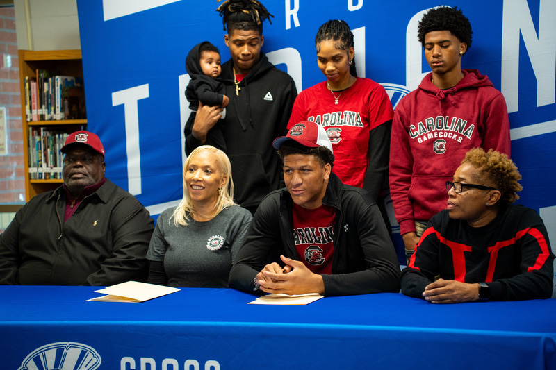 Caden Ramsey and family