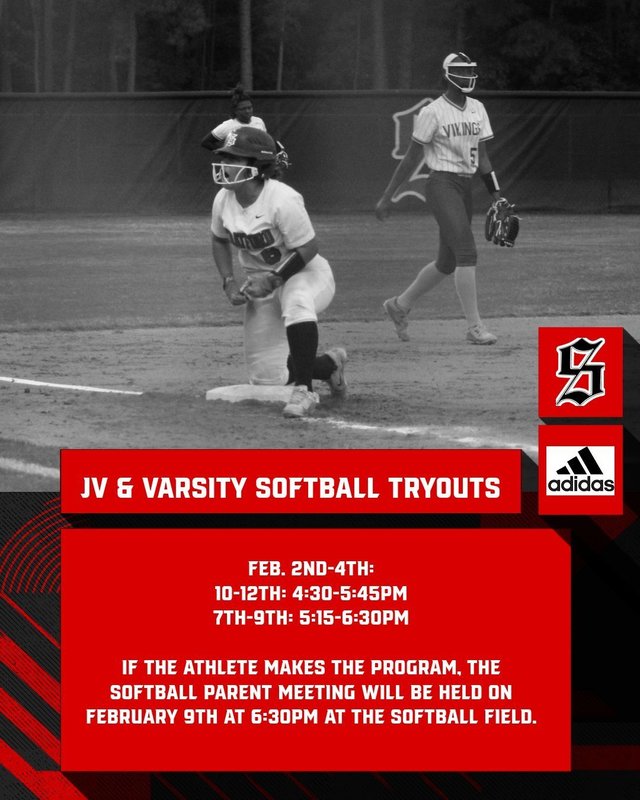 softball try-out information