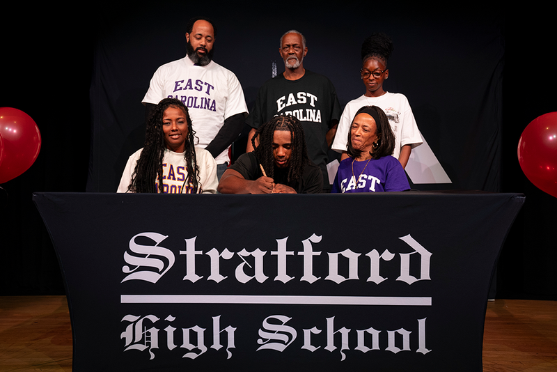 Melig McGowan signing with ECU