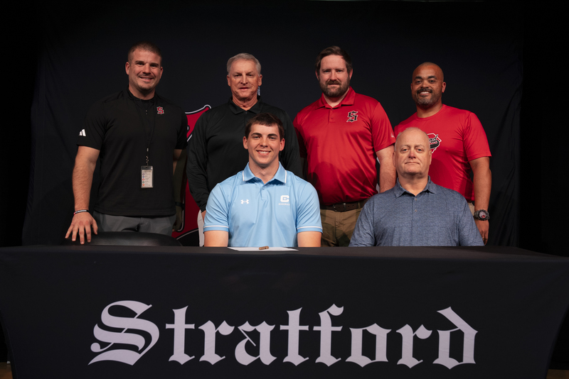 Jarrett Wagner with SHS coaches