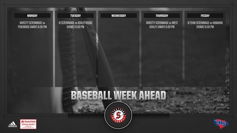 baseball week ahead