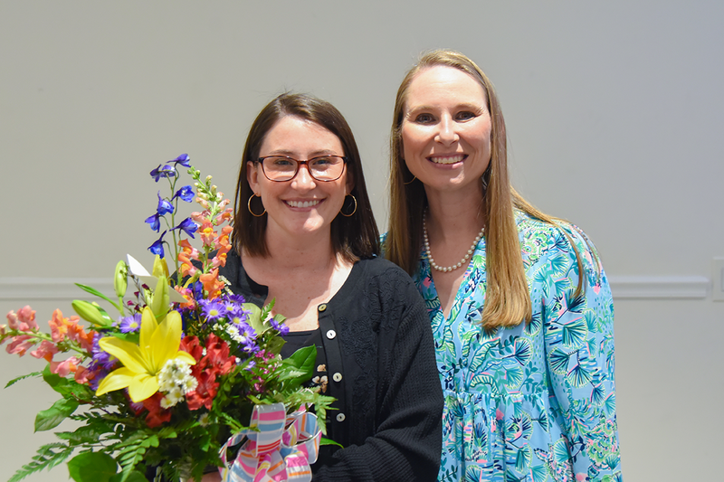 Principal Rogers and Lily Stanton
